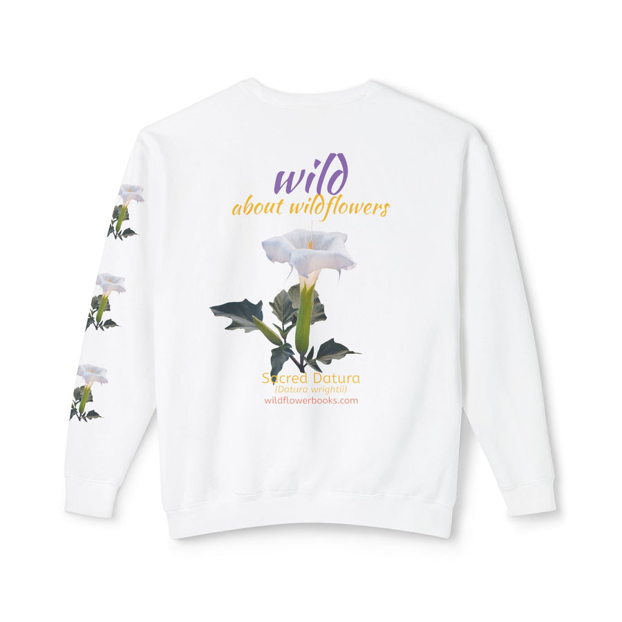 Sweatshirt - Sacred Datura Unisex Crewneck