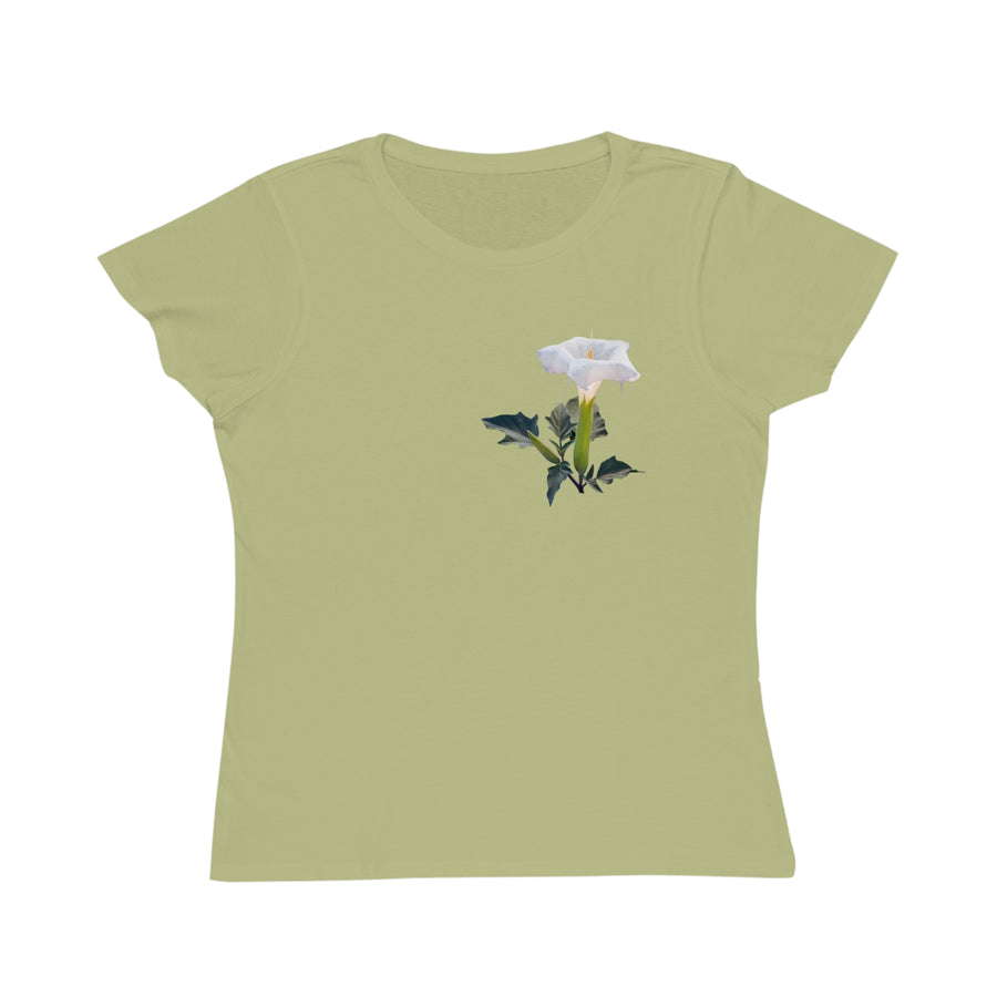 Organic Cotton Wildflower T-Shirt - Sacred Datura