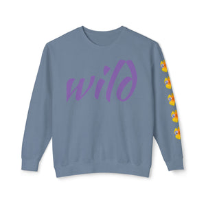 Sweatshirt - California Poppies Wildflower Crewneck