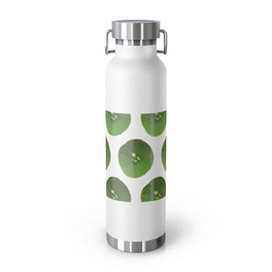 Miner's Lettuce Grid Copper Vacuum Insulated Bottle, 22oz