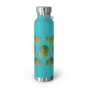 Miner's Lettuce Grid Copper Vacuum Insulated Bottle, 22oz