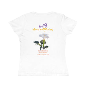 Wildflower Organic Cotton T-Shirt - Sacred Datura