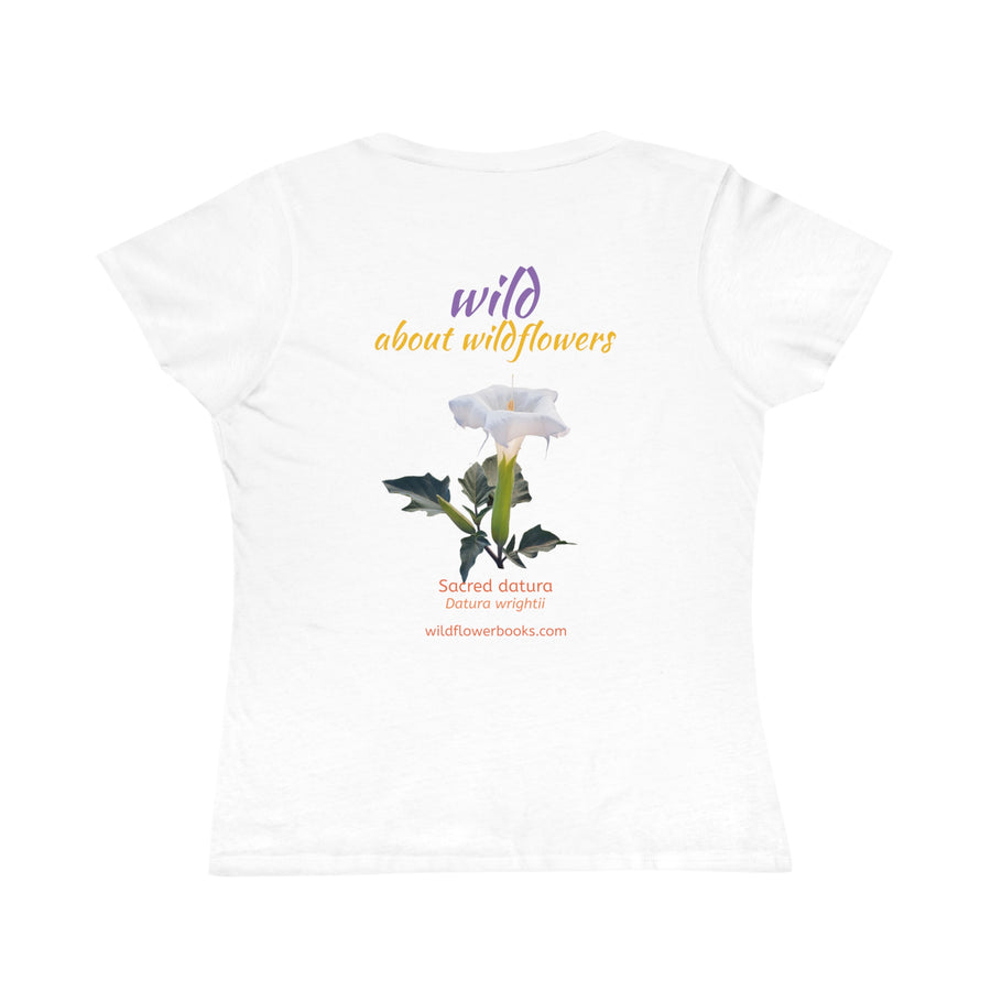 Wildflower Organic Cotton T-Shirt - Sacred Datura