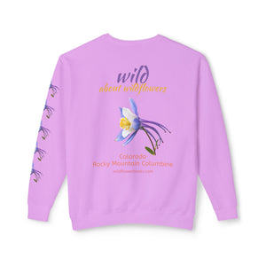 Sweatshirt Wild Colorado Rocky Mountain Columbine Crewneck