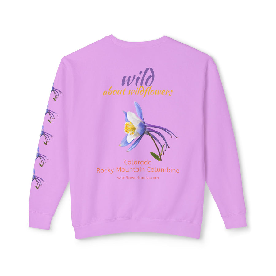 Sweatshirt Wild Colorado Rocky Mountain Columbine Crewneck