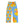 Load image into Gallery viewer, Wild Women&#39;s Pajama Pants - California Poppy and Bird&#39;s Eye Gilia - Mismatch #1 Light Blue
