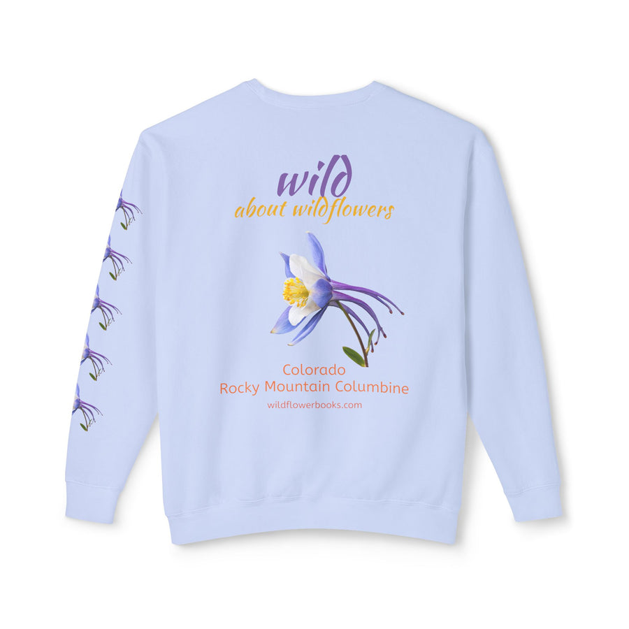 Sweatshirt Wild Colorado Rocky Mountain Columbine Crewneck