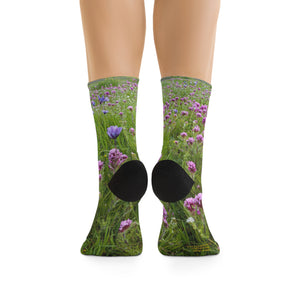 Owls Cover Field Eco-friendly Socks