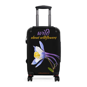 Suitcase - Colorado Columbine - Black