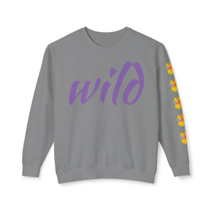 Sweatshirt - Wild Colorado Rocky Mountain Columbine + Poppies Unisex Crewneck