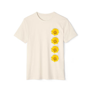 Tidy Tips Wildflower Stack - Unisex Recycled Organic T-Shirt