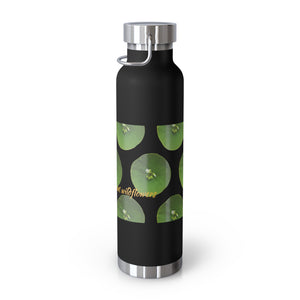 Miner's Lettuce Grid Copper Vacuum Insulated Bottle, 22oz