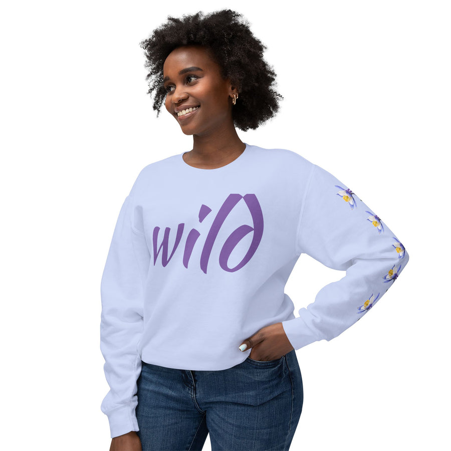 Sweatshirt Wild Colorado Rocky Mountain Columbine Crewneck