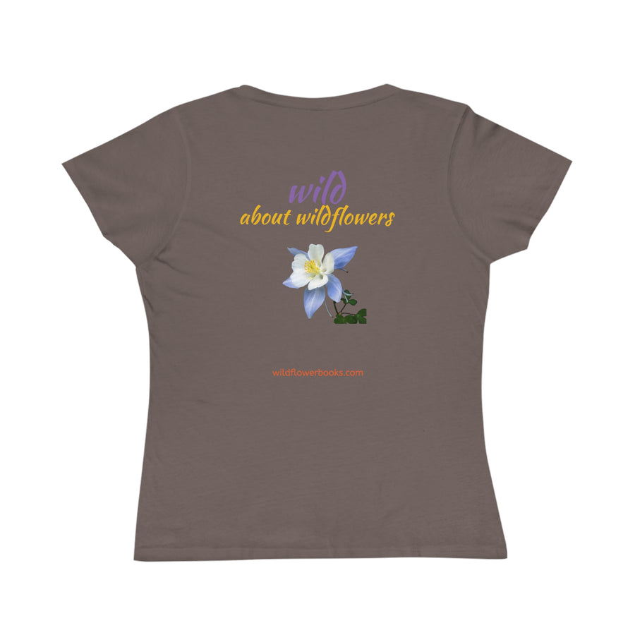 Organic Cotton Wildflower T-Shirt - Colorado Columbine