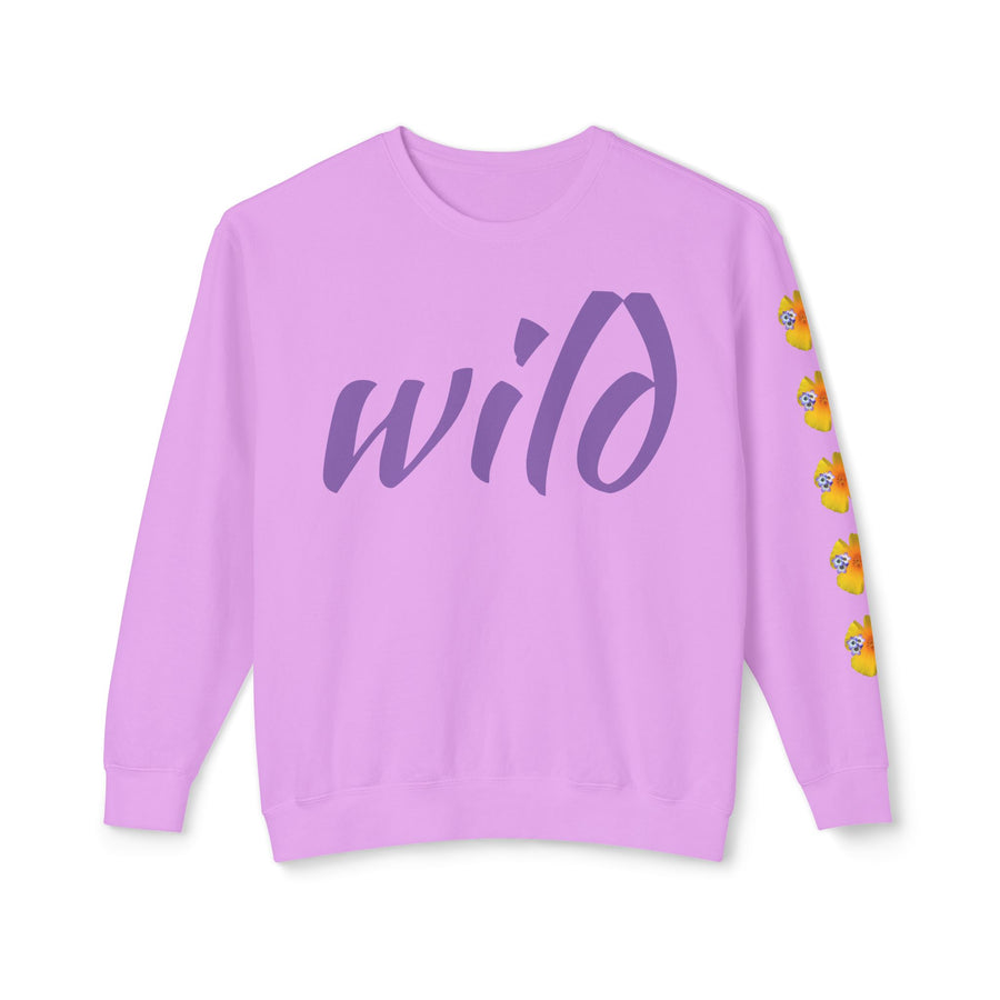 Sweatshirt - Wild Colorado Rocky Mountain Columbine + Poppies Unisex Crewneck