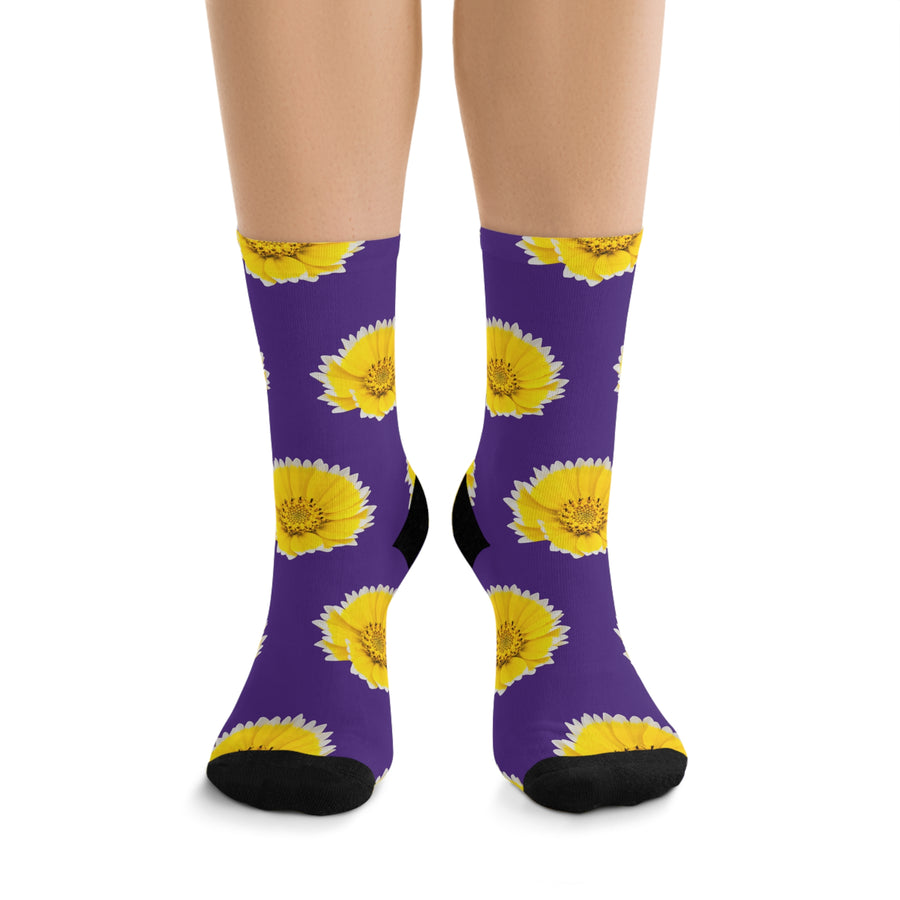 Tidy Tips Eco-friendly Socks - Purple