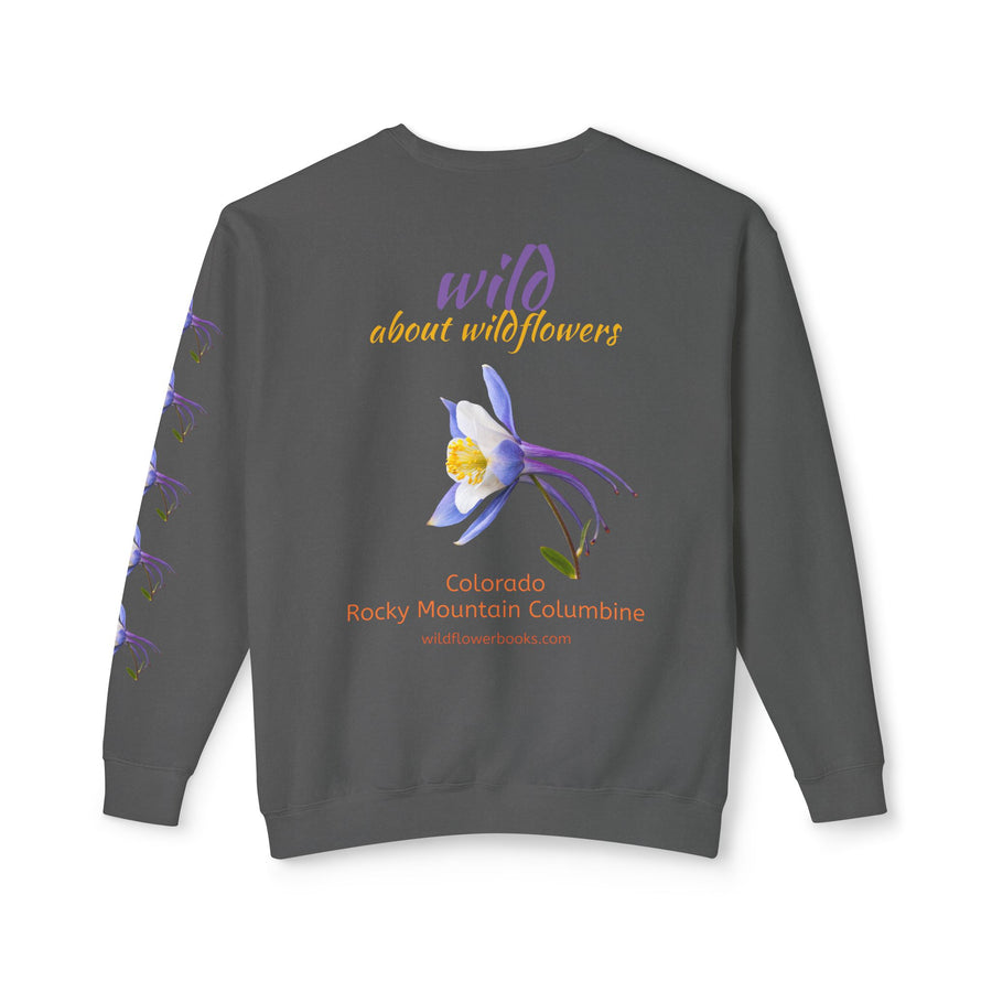 Sweatshirt Wild Colorado Rocky Mountain Columbine Crewneck