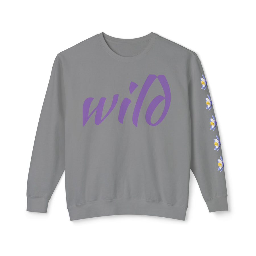 Sweatshirt Wild Colorado Rocky Mountain Columbine Crewneck