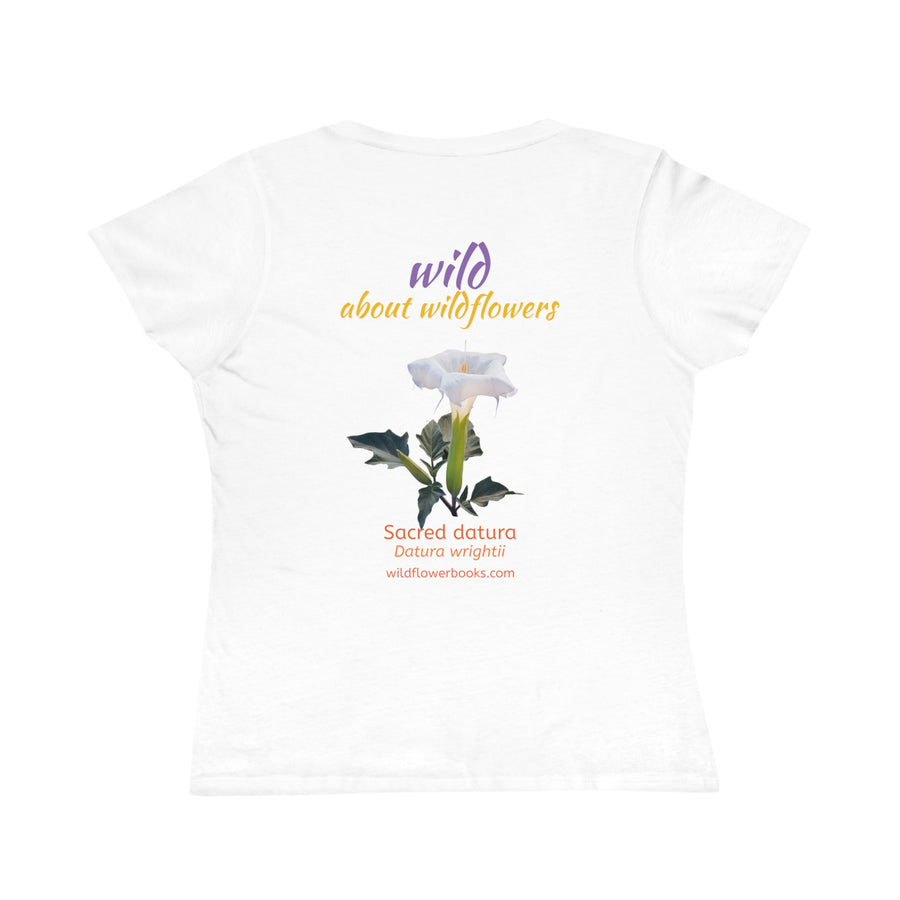 Organic Cotton Wildflower T-Shirt - Sacred Datura