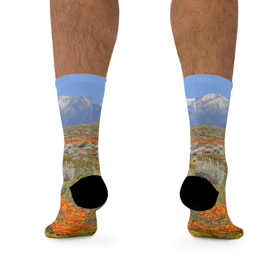 Antelope Valley California Poppy Reserve Eco-Friendly Socks