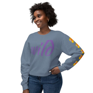 Sweatshirt - California Poppies Wildflower Crewneck