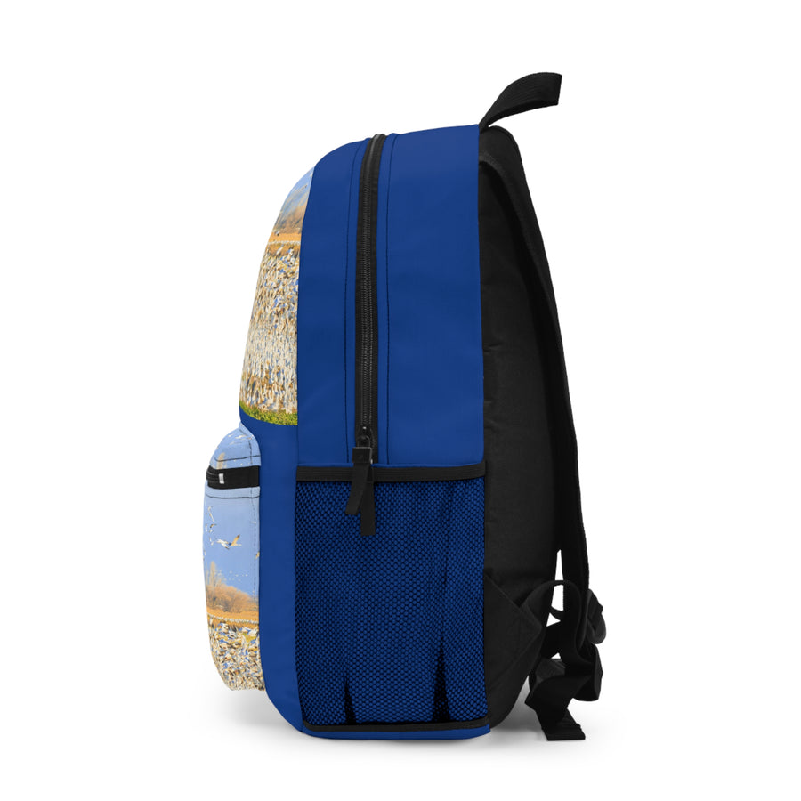 Nature Backpack - Ross Geese - Dark Blue