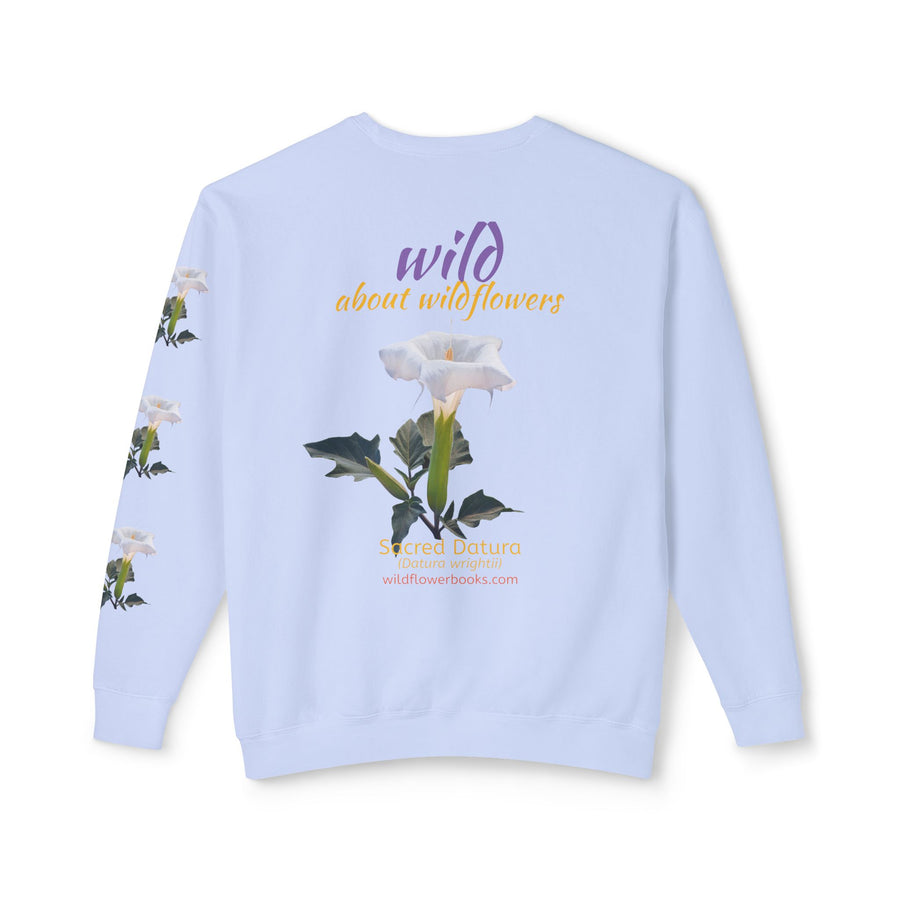 Sweatshirt - Sacred Datura Unisex Crewneck