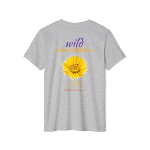 Tidy Tips Wildflower Stack - Unisex Recycled Organic T-Shirt