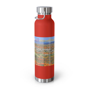 Antelope Valley Wildflowers Copper Vacuum Insulated Bottle, 22oz