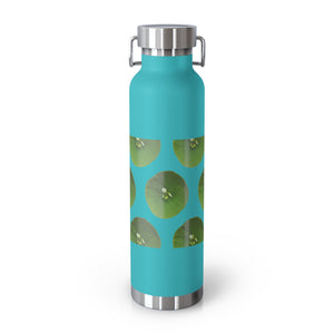 Miner's Lettuce Grid Copper Vacuum Insulated Bottle, 22oz