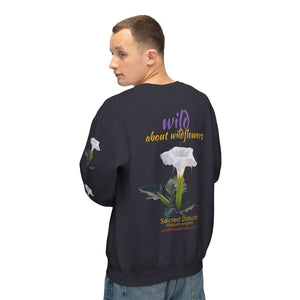 Sweatshirt - Sacred Datura Unisex Crewneck