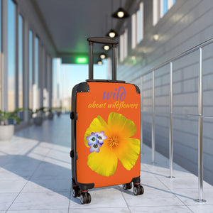 Suitcase - California Poppy & Gilia - Orange