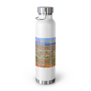 Antelope Valley Wildflowers Copper Vacuum Insulated Bottle, 22oz