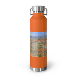 Antelope Valley Wildflowers Copper Vacuum Insulated Bottle, 22oz