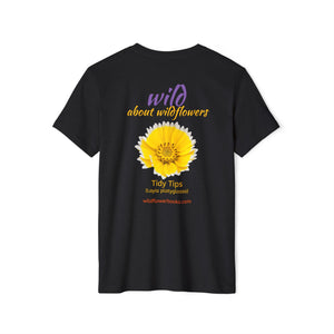 Tidy Tips Wildflower Stack - Unisex Recycled Organic T-Shirt