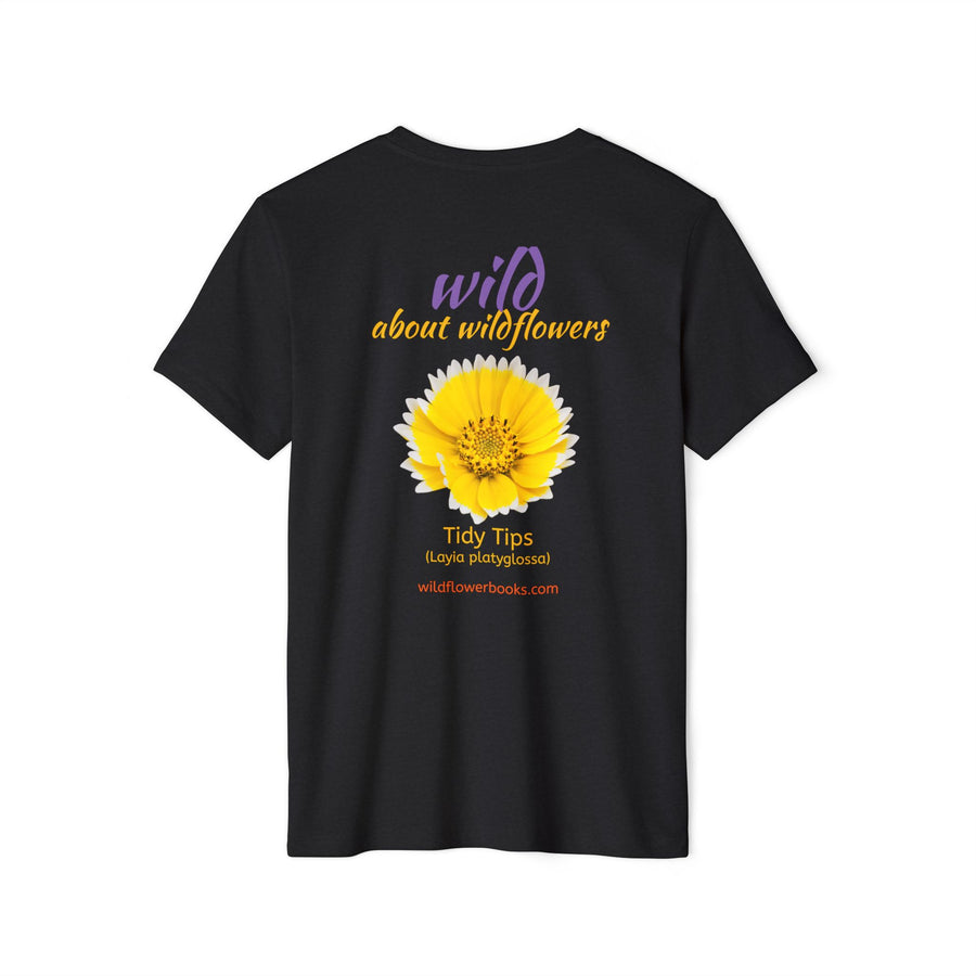 Tidy Tips Wildflower Stack - Unisex Recycled Organic T-Shirt