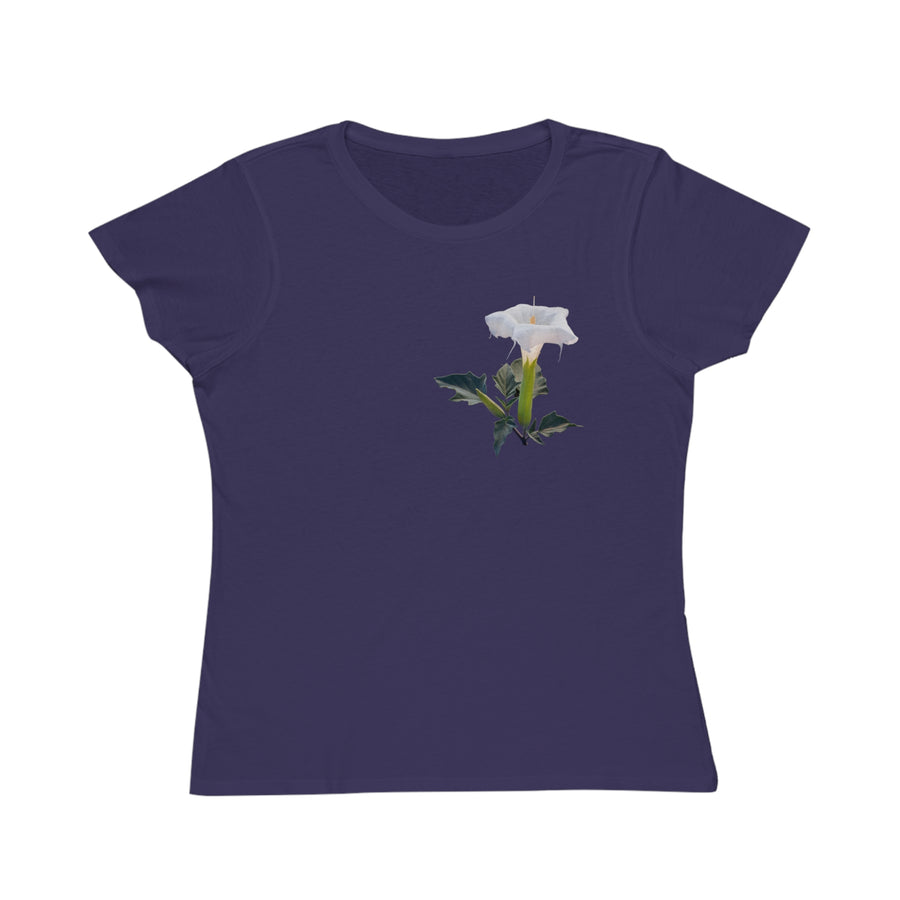 Organic Cotton Wildflower T-Shirt - Sacred Datura